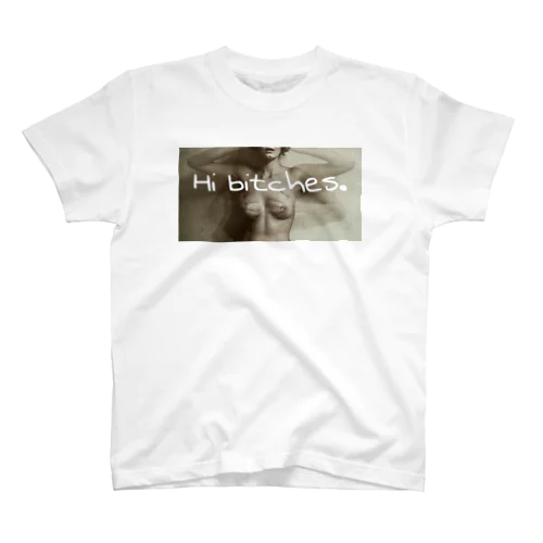 Hi bitches. Regular Fit T-Shirt