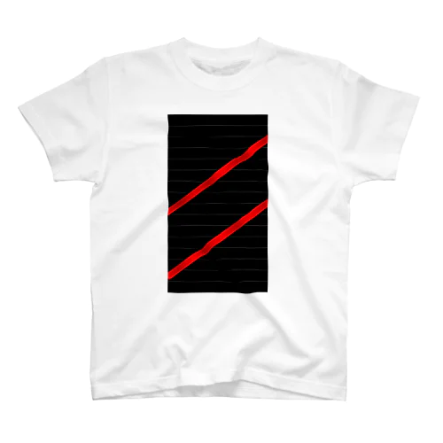 赤線 Regular Fit T-Shirt