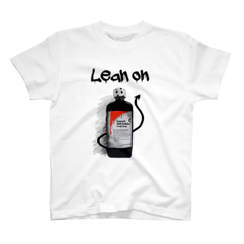 Lean on/依存 Regular Fit T-Shirt