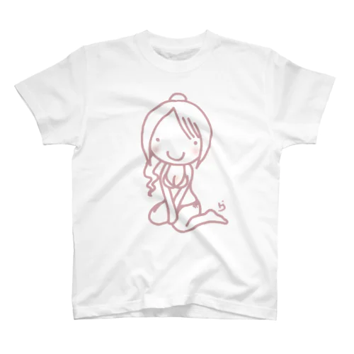 水着の女の子 スタンダードTシャツ