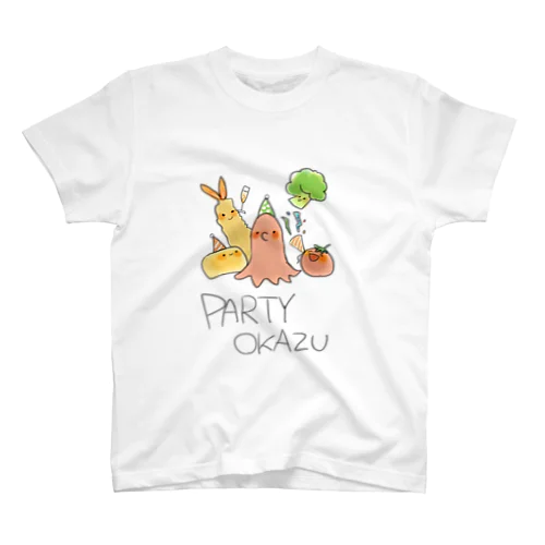 PARTY OKAZU スタンダードTシャツ