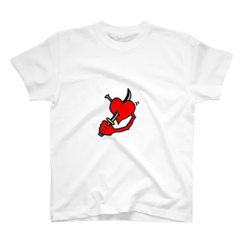 自傷切腹ハート Regular Fit T-Shirt