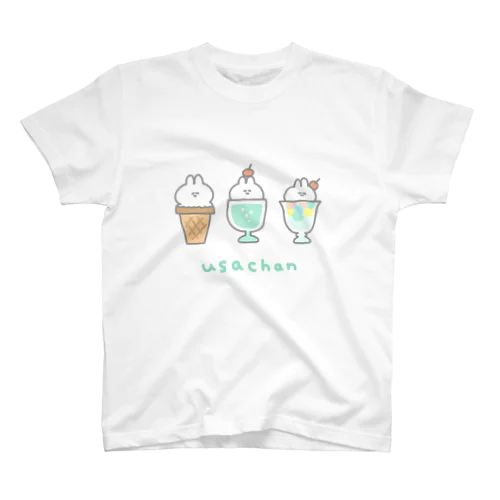 サマーうさちゃん Regular Fit T-Shirt