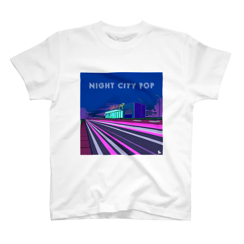 NIGHT CITY POP スタンダードTシャツ