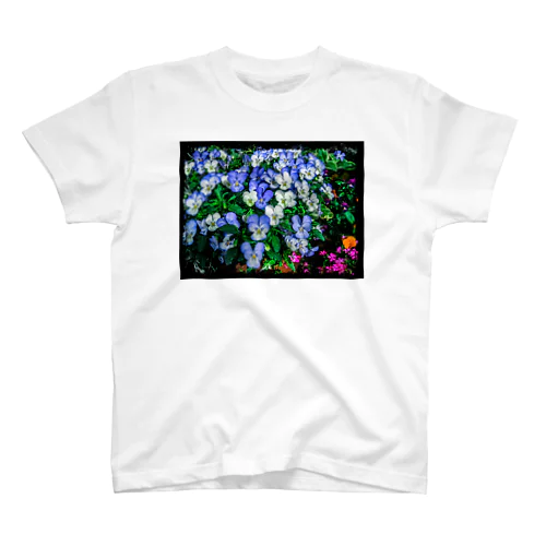 花の蝶 티셔츠