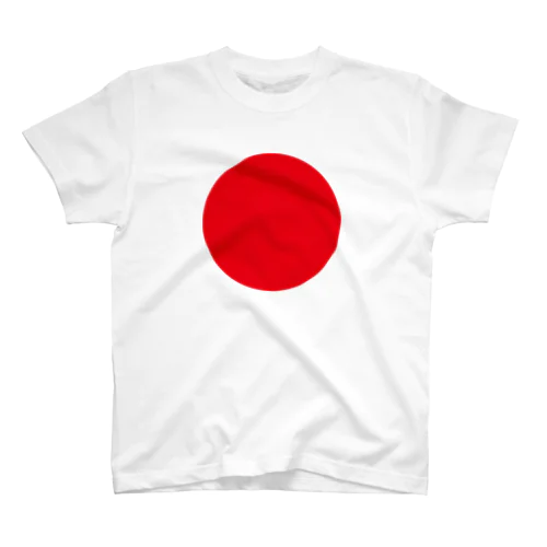 日本 JAPAN 国旗 日の丸 赤丸 Regular Fit T-Shirt