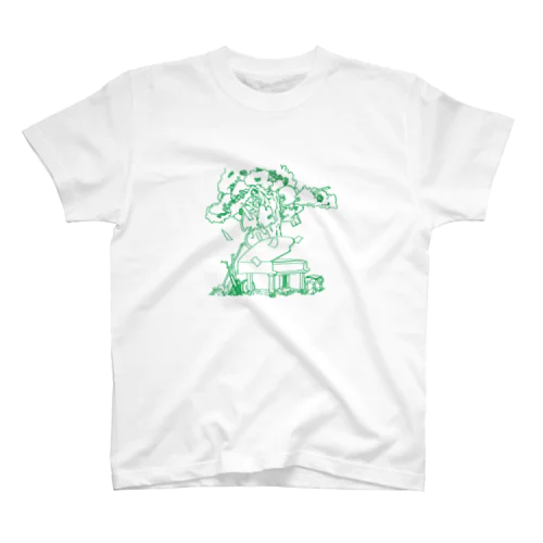 木と楽器 Regular Fit T-Shirt