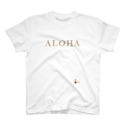 ALOHA  (グレイッシュベージュ)  010 スタンダードTシャツ