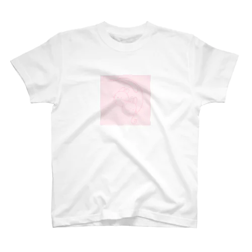 玉うさぎ（桜色） Regular Fit T-Shirt