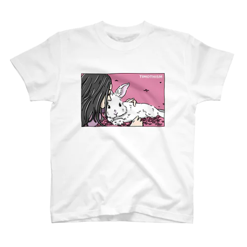 うさ吸いTシャツ Regular Fit T-Shirt