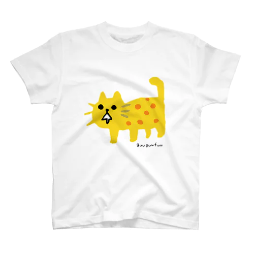 きいろいゆる猫ちゃん Regular Fit T-Shirt