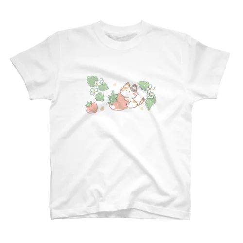 いちご猫さん スタンダードTシャツ