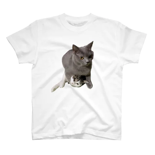 ホールディングねこちゃん Regular Fit T-Shirt