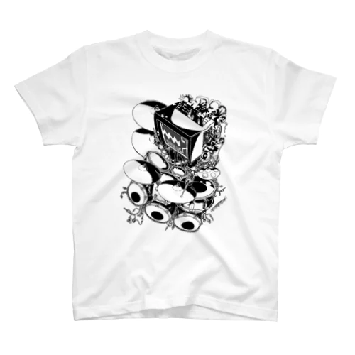 【ROCKOLOID SAULUS】type-DRUMS スタンダードTシャツ