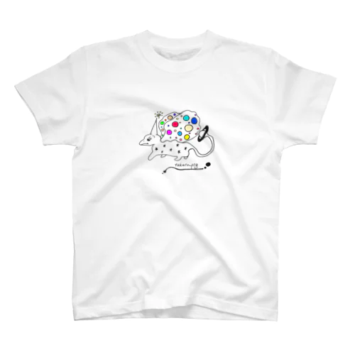 短足ユニコーン スタンダードTシャツ