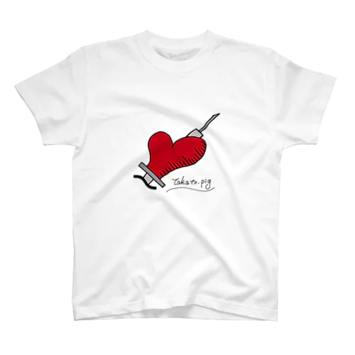 愛の注射器 Regular Fit T-Shirt