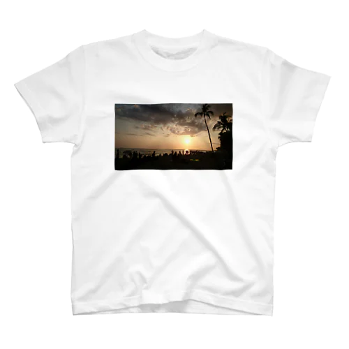 sunset in Hawaii Regular Fit T-Shirt