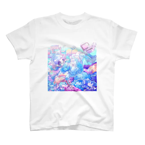 電子の海🐬 티셔츠