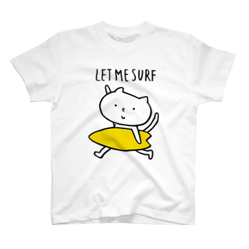 naomao nikki LET ME SURF Regular Fit T-Shirt