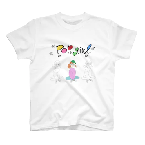 ポップガール増量版 Regular Fit T-Shirt