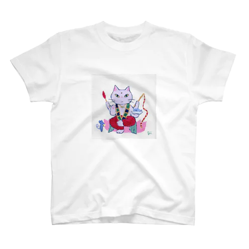 猫神さま Regular Fit T-Shirt