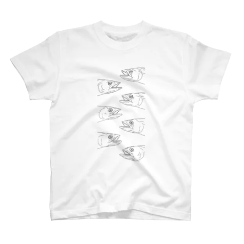 サゴシ（背景透過に成功） スタンダードTシャツ