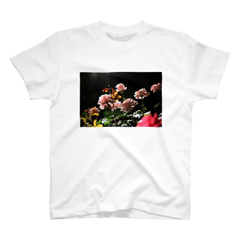 Rose in the dark スタンダードTシャツ