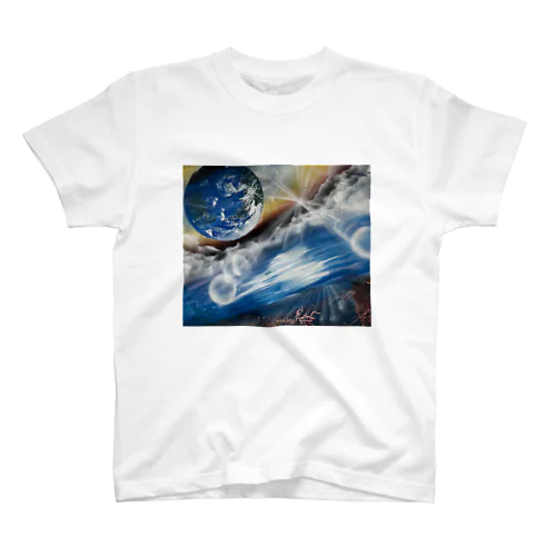 Shine_Earth(カラー) スタンダードTシャツ