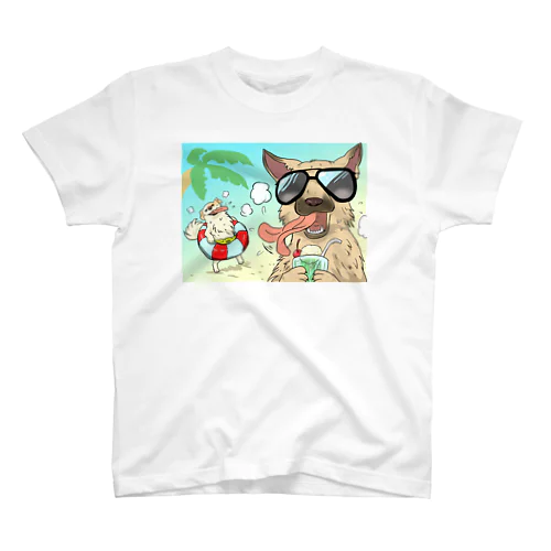 海水浴Tシャツ Regular Fit T-Shirt