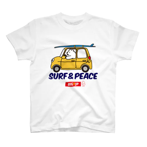 ヒグマSUEF & PEACEドライブ スタンダードTシャツ