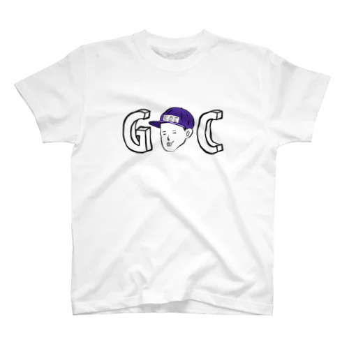 GDCロゴ紫 Regular Fit T-Shirt