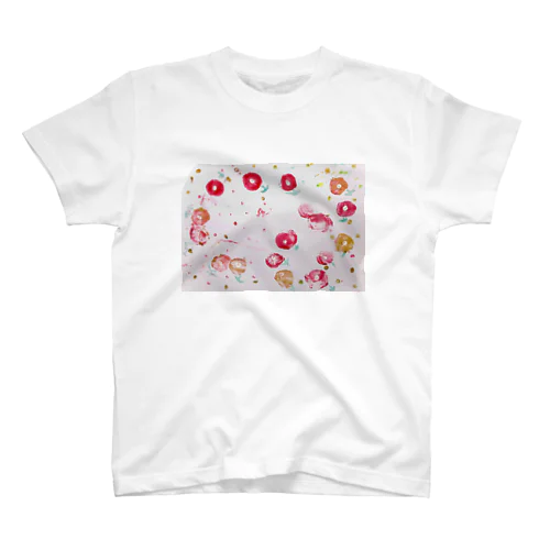 娘作　お花畑 Regular Fit T-Shirt