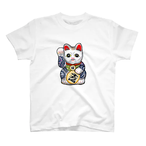刺青　招き猫ちゃん Regular Fit T-Shirt
