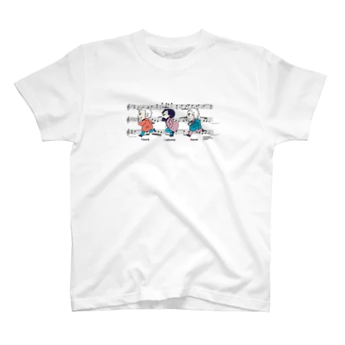 作曲家Tシャツフランス編 Regular Fit T-Shirt