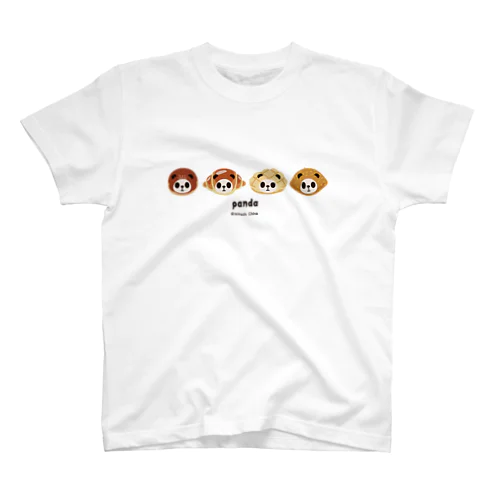 カブリモノパン・ダ集合A スタンダードTシャツ