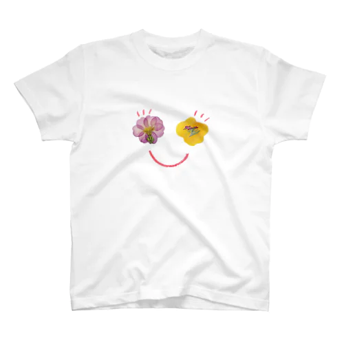 押し花フェイス4号 スタンダードTシャツ