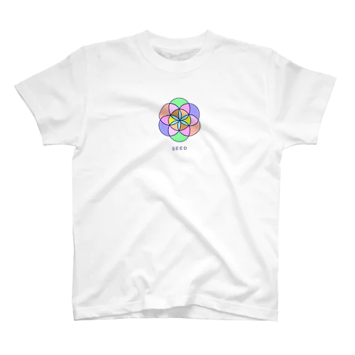 SEED / カラフル（文字あり） スタンダードTシャツ