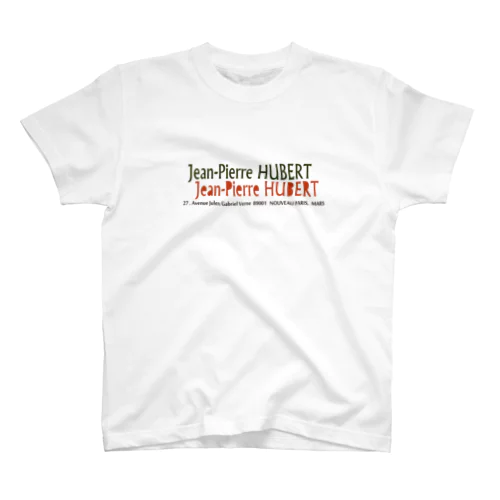 jean-pierre Hubert スタンダードTシャツ