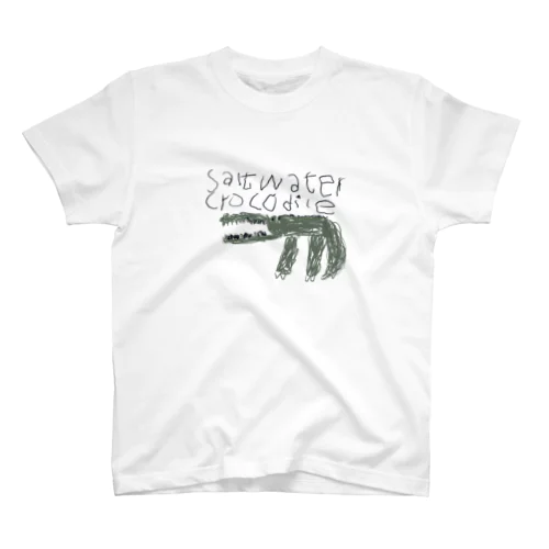 saltwater crocodile Regular Fit T-Shirt