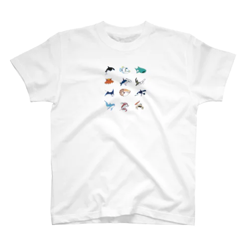 海洋生物詰め合わせ スタンダードTシャツ