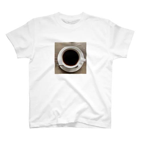 コーヒーとカップ スタンダードTシャツ