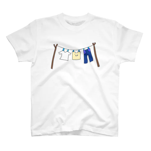 2Dうさぎ 洗濯 Regular Fit T-Shirt