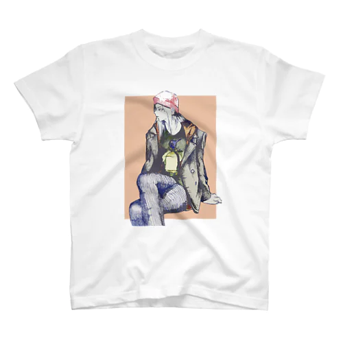 杉浦非水系女子 Regular Fit T-Shirt