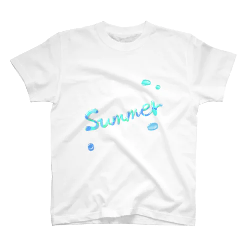 Summer！(青) Regular Fit T-Shirt