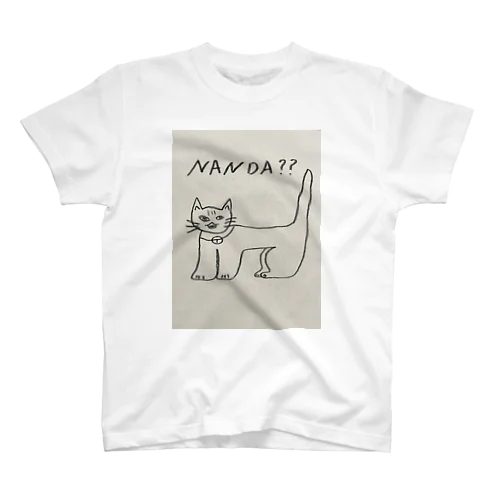 猫　NEKODA☆ スタンダードTシャツ