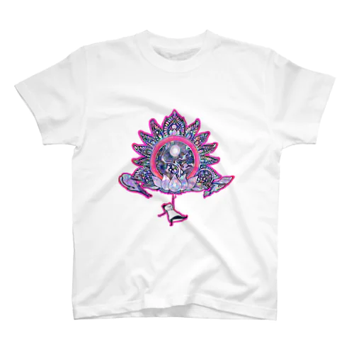 踊って花咲くマンダラ Regular Fit T-Shirt