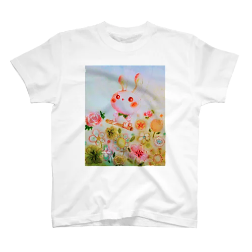 ゆめかわいいうさぎちゃん Regular Fit T-Shirt