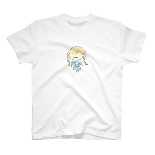 girl ふわふわ系女子 Regular Fit T-Shirt