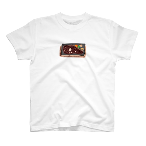 リブロースステーキ② Regular Fit T-Shirt