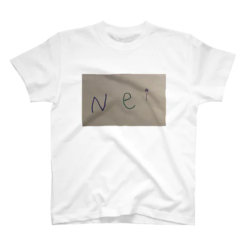 nei neiロゴ Regular Fit T-Shirt